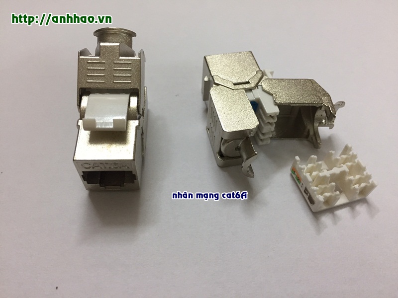 Nhân ổ cắm mạng Cat6A FPT - Modular Cat6A FPT